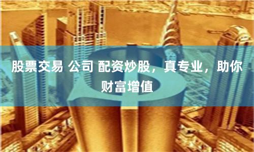 股票交易 公司 配资炒股，真专业，助你财富增值