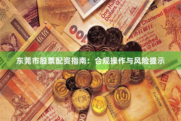 东莞市股票配资指南：合规操作与风险提示